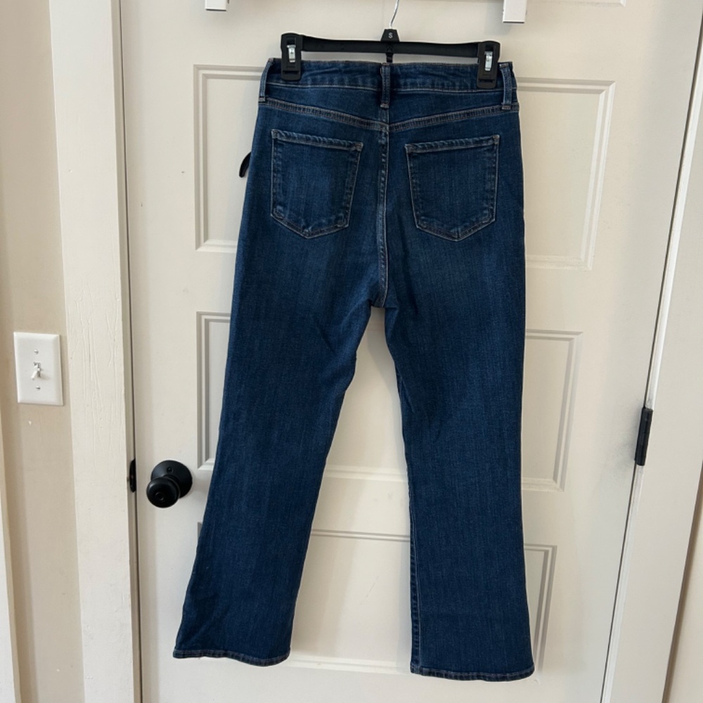 Quince Stretch High Rise Kick Flare, size 28 - Picture 2 of 4